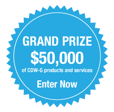Grand Prize - $50,000 of CDW-G products and services