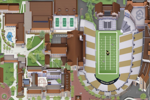Cu Boulder Campus Map Pdf - United States Map