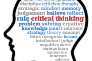 critical thinking word cloud