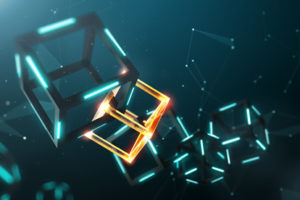 a photo of a blockchain