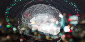 A futuristic brain illustrates the new Learner Revolution coming to higher ed.