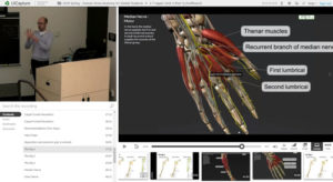 Teaching with 3D anatomy tools, such as the one shown here, can greatly improve learning outcomes.