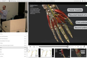 Teaching with 3D anatomy tools, such as the one shown here, can greatly improve learning outcomes.