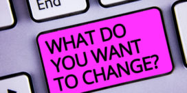 the words "What do you want to change?"