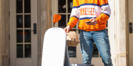 Food delivery robots will be a game-changer for hungry residents on the University of Tennessee, Knoxville's campus