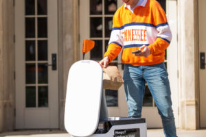 Food delivery robots will be a game-changer for hungry residents on the University of Tennessee, Knoxville's campus