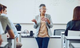 Despite lingering pandemic-era challenges, faculty satisfaction is up as faculty focus on what brings them meaning--connecting with students.