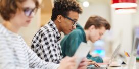 U.S. adults without degrees or credentials still believe that education beyond high school is valuable and essential for career success.