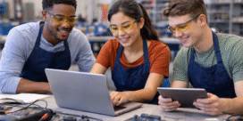 A three-year initiative will help community colleges integrate real-world employer projects into short-term workforce training programs.