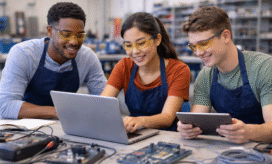 A three-year initiative will help community colleges integrate real-world employer projects into short-term workforce training programs.