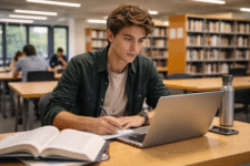 Uncovering the positive impact of practice study questions on how students learn and study