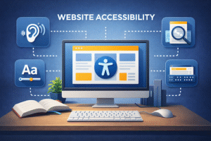 Accessibility compliance ensures students, parents, and community members with disabilities can properly and effectively access content.