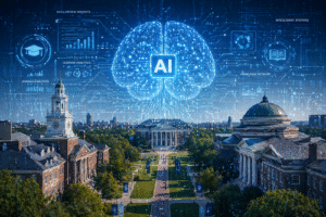 In higher education, AI should be a human-centered tool inside a curriculum that expects more from students, not less.