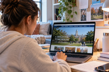 Your institution’s website should prioritize prospective students