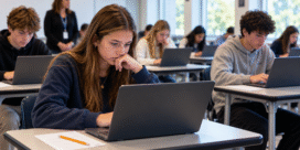 Does making the SAT optional result in more students struggling in college?